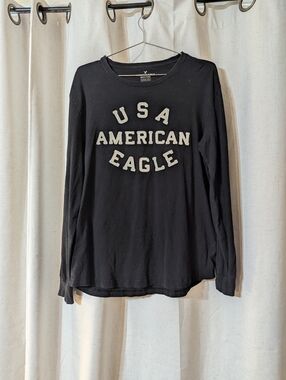 America eagle Long Sleeve Active Flex Top Medium